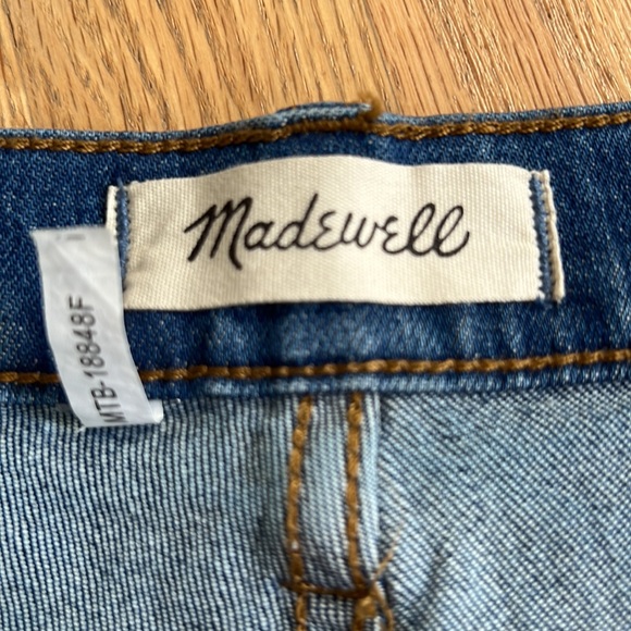 Madewell High Rise Denim Shorts - 24 - Picture 2 of 6